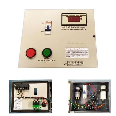 Crompton 1HP Digital Starter Control Panel for 3W/4W/100W Series (Water Filled) With 1 Year Warranty